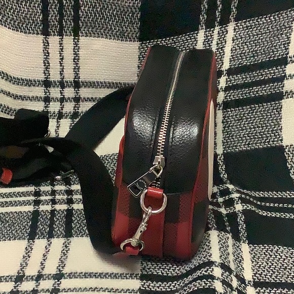 Coach buffalo plaid Dempsey camera bag - Picture 3 of 8